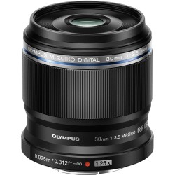 Объектив Olympus M.Zuiko Digital ED 30mm f/3.5 Macro (Black)